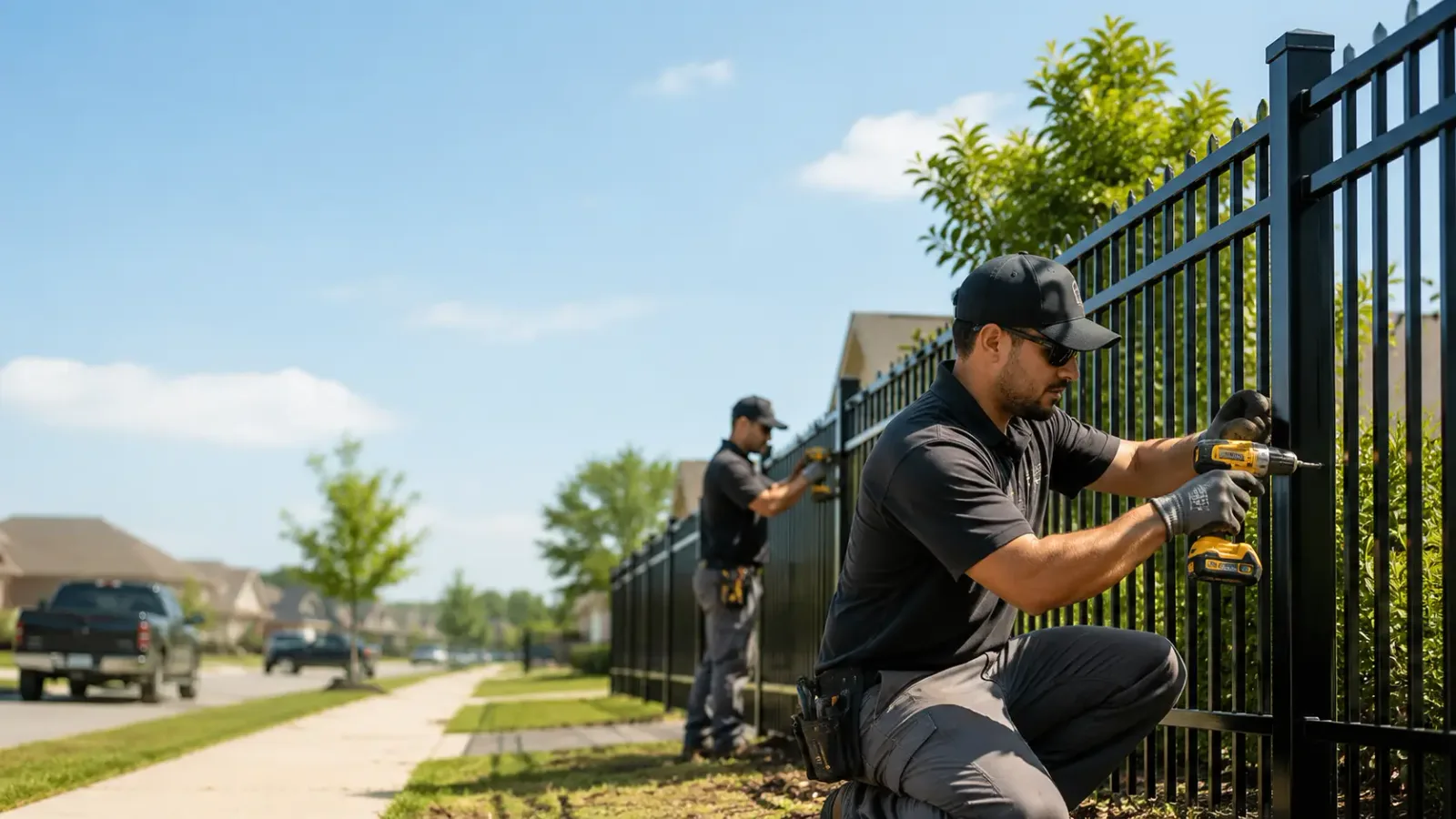 Metal Fence Installation in Youngsville, NC